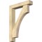 Ekena Millwork Westlake Block Rough Sawn Bracket w/ Offset Brace, Douglas Fir, 6"W x 30"D x 42"H BKT0604X30X42WTL05RDF - alternate 1